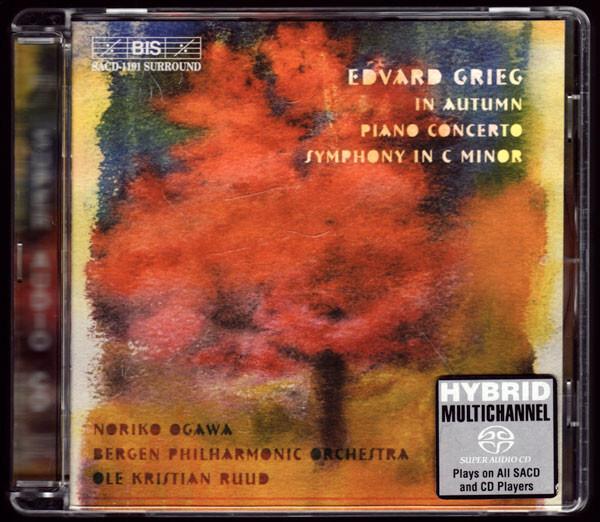 Edvard Grieg / Noriko Ogawa, Bergen Philharmonic Orchestra*, Ole Kristian Ruud - In Autumn; Piano Concerto; Symphony In C Minor Bon état -  reconditionné disponible sur Label Emmaüs